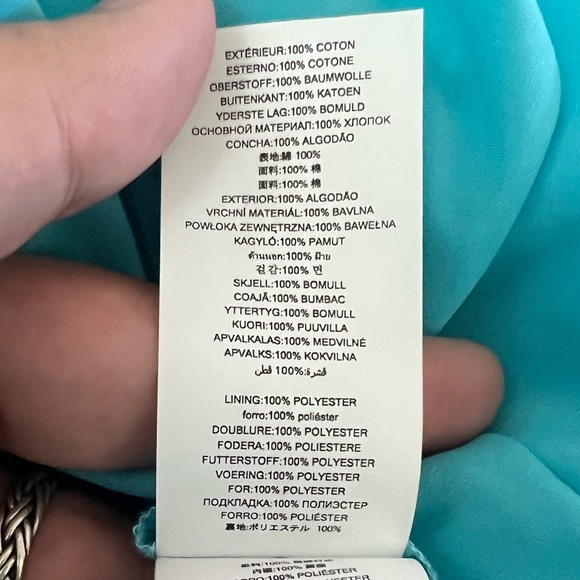 Michael kors dress turquoise off shoulder - Picture 13 of 13